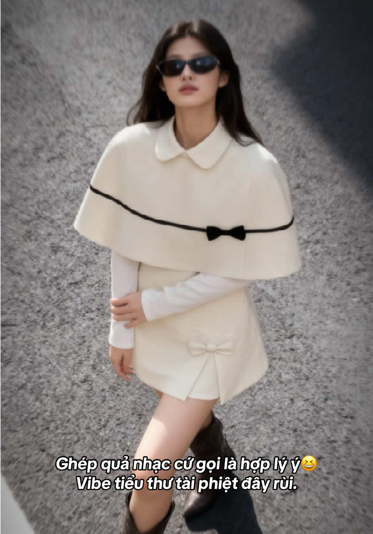 Lạnh tới đâu cũng không ngăn được tui mặc đẹp 🌸 #thetopshotdidi #macdepmoingay #phoidoxinh #setxinh #OOTD 