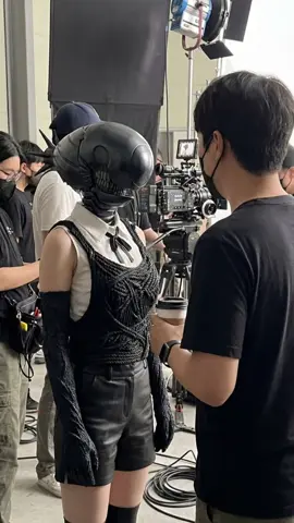 CHAINSAW MAN FILMING BEHIND THE SCENE #ai  #anime  #fanmade  #CHAINSAWMAN 