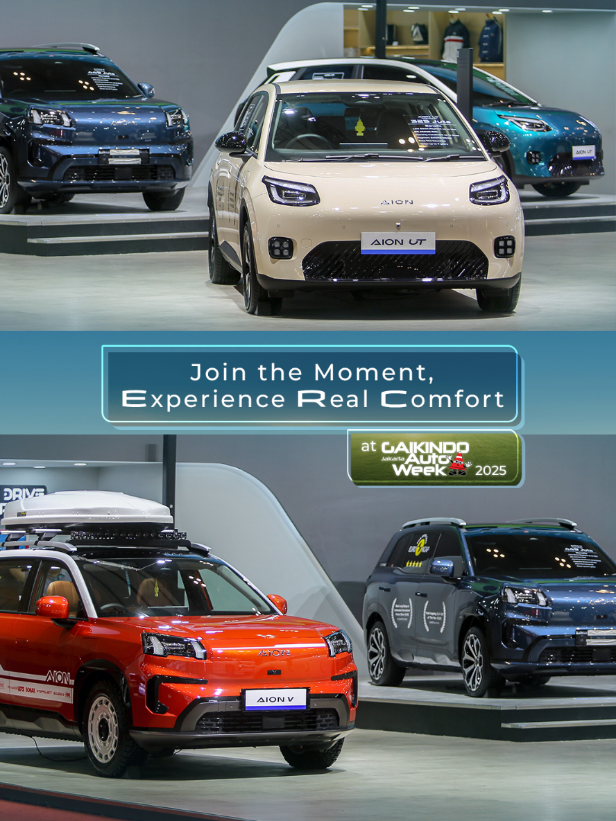 GJAW 2025 is filled with more discoveries, more interactions, and more AIONians exploring The Great Art of Comfort with us. From inspiring conversations to exclusive test drive moments, AIONians really kept the energy high! #GACIndonesia #AIONIndonesia #WhereCraftMeetsTechnology #GJAW2025