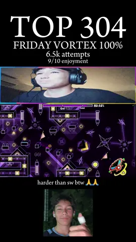 becauseeeeee also beat this 12 minutes after friday ended BTW THE GUY ON CALL IS TALKING ABOUT NIWA BEING WORSE THAN QUANTUM PROCESSING  #geometrydash #fyp #extremedemon #friday #thinkingspace2 