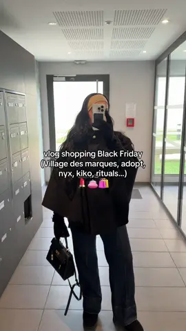 Vlog shopping Black Friday 💕🛍️ vous avez acheté quoi ?  #vlogshopping #blackfriday #blackfridayhaul #villagedesmarques 