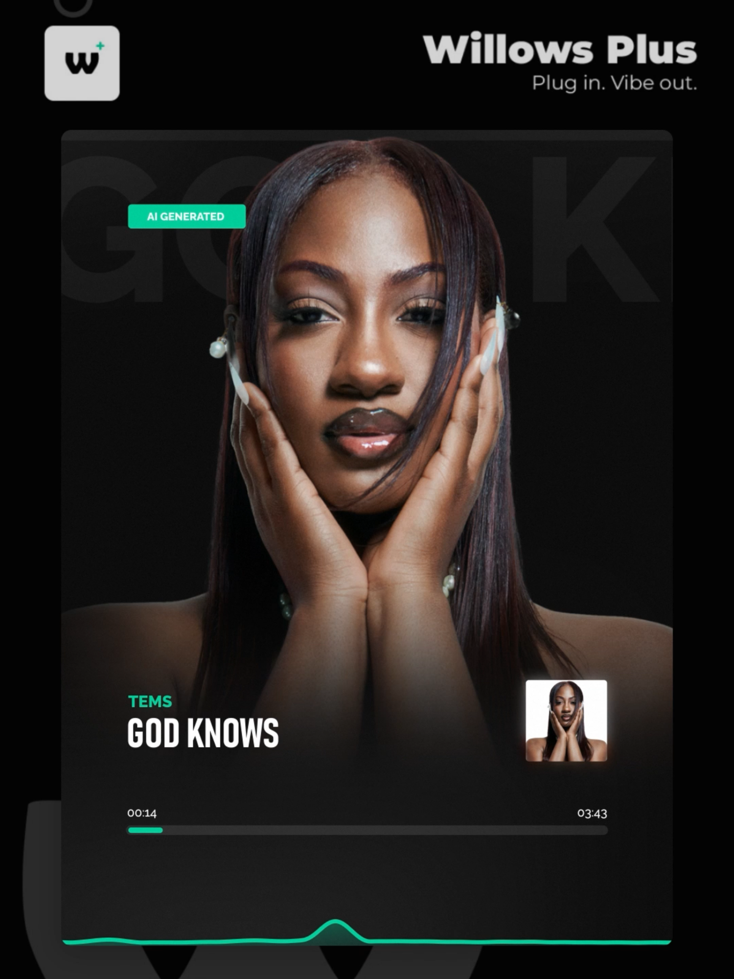 When AI makes a Tems song, it hits different!  This is 