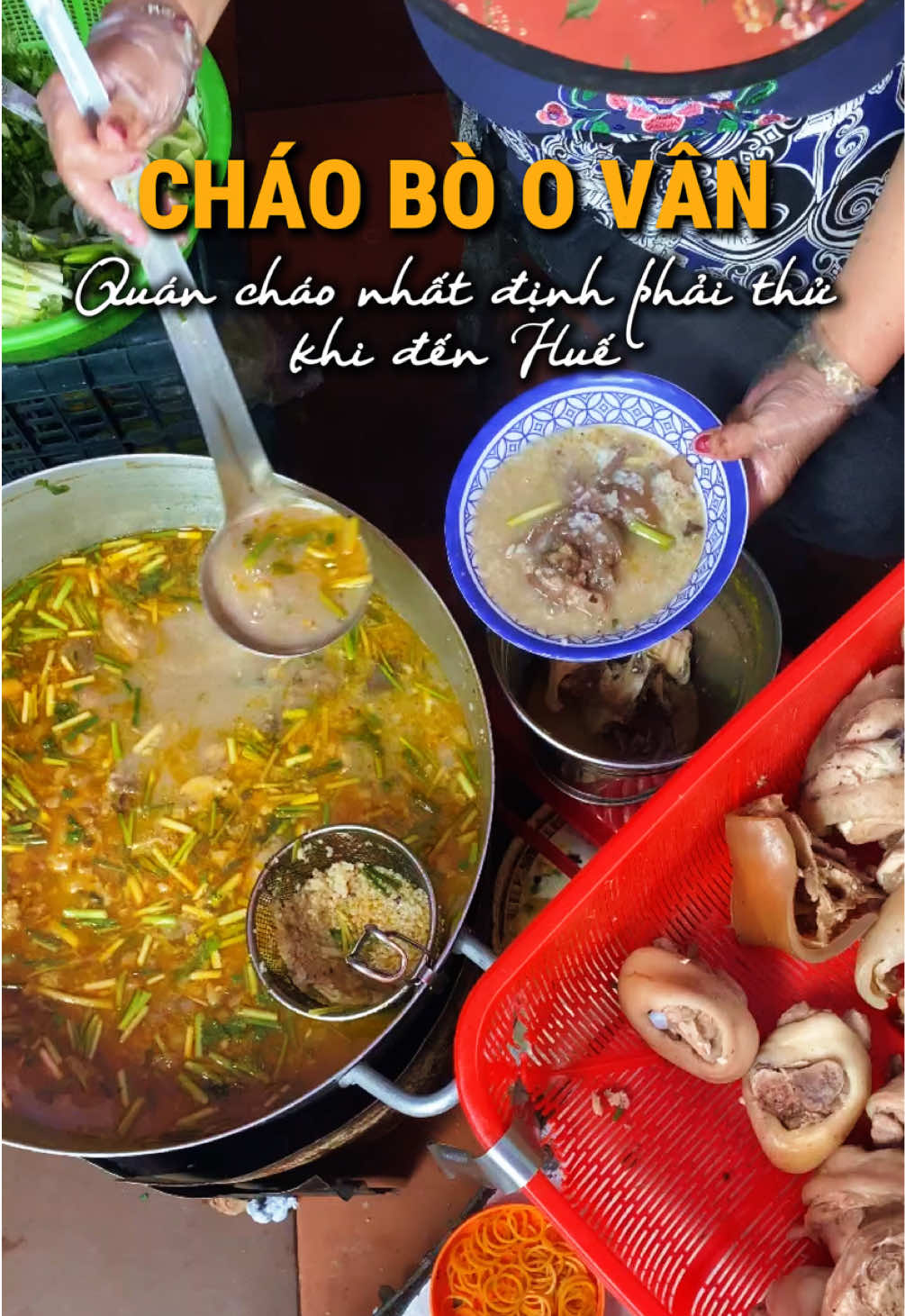 Trời se se lạnh mà chưa tìm được quán cháo nào ngon thì bạn ghé thử quán dì Vân nghe! Dì bán khá lâu rồi, ai ai cũng tới ăn đông lắm! Tô cháo bò nóng hổi thơm phức, ăn vào no mà còn ấm bụng, lại còn rẻ. Ngại chi mà không thử nè!😋 #reviewhue #huedimori #dulichhue #xuhuong #cháobò 