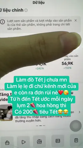 làm đồ tết thu mọi người ơi đang ra đơn ổn lắm nhe ngày sương sương 2🍠 thui nè #xaykenh #tiepthilienket #xuhuong 