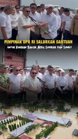 Pimpinan DPR RI menyalurkan bantuan untuk korban banjir di Aceh, Sumbar, dan Sumut sebagai bentuk kepedulian terhadap masyarakat terdampak. Bantuan ini diharapkan bisa meringankan beban warga serta mempercepat proses pemulihan di daerah yang terdampak bencana. DPR RI juga memastikan koordinasi berjalan dengan baik bersama pemerintah pusat dan daerah agar penanganan banjir dapat dilakukan dengan cepat dan tepat sasaran. #sufmidasco #infopentingbanget #fyp #sumatra #dpr 