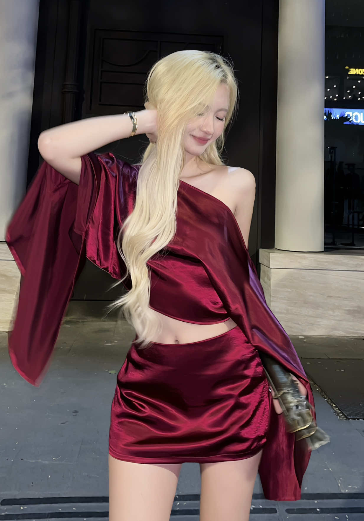 Tone màu cứ cuối năm lại hot ❤️ #burgundy #ffstore #ffclub #xuhuong #viral 