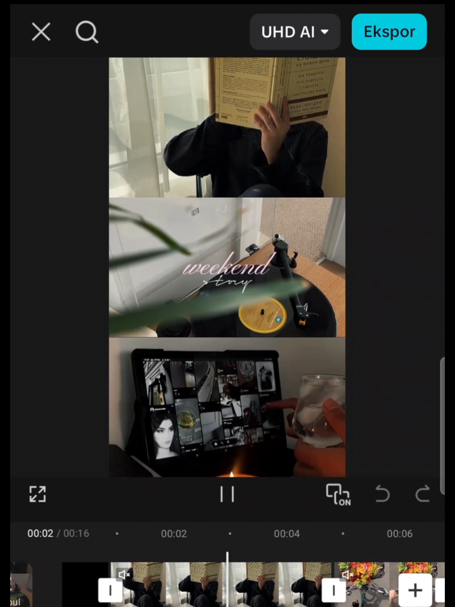 New Template | Weekend story ✨️ #minivlog #weekend #CapCut #pioneertemplate #capcutpioneer 