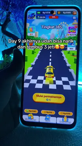 Day 9| tembus 3 jeti di game bocil😍 #gamepenghasiluang2025 #gameviral #frelance #magiccar #fypシ゚ 