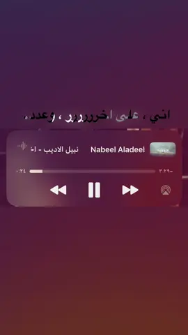 اخر وعد🫶🏻🦹🏻‍♀️.#اغاني_عراقيه #اغاني_مسرعه💥 #تصميم_فيديوهات🎶🎤🎬 #fyp #نبيل_الاديب 