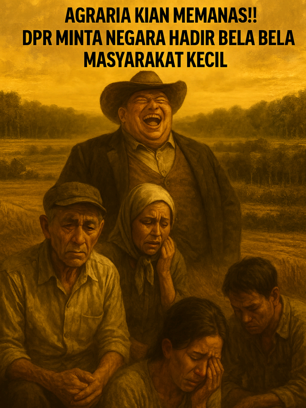 🔥 Tanah bukan cuma lahan, tapi kehidupan. Saat yang kaya makin rakus, siapa yang akan bela yang kecil? 💭 --- #AgrariaKianMemanas #TanahUntukRakyat #DPRRI #SavePetani #manusiasenayan 