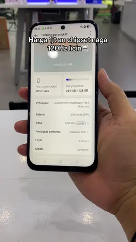 Cakep banget ni hp #oppo #oppoa6x #newseries #fyp 