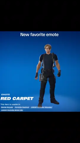 anyone else love this emote?  #fortnite #fortniteclips #fortnitedance #leon #leonkennedy 