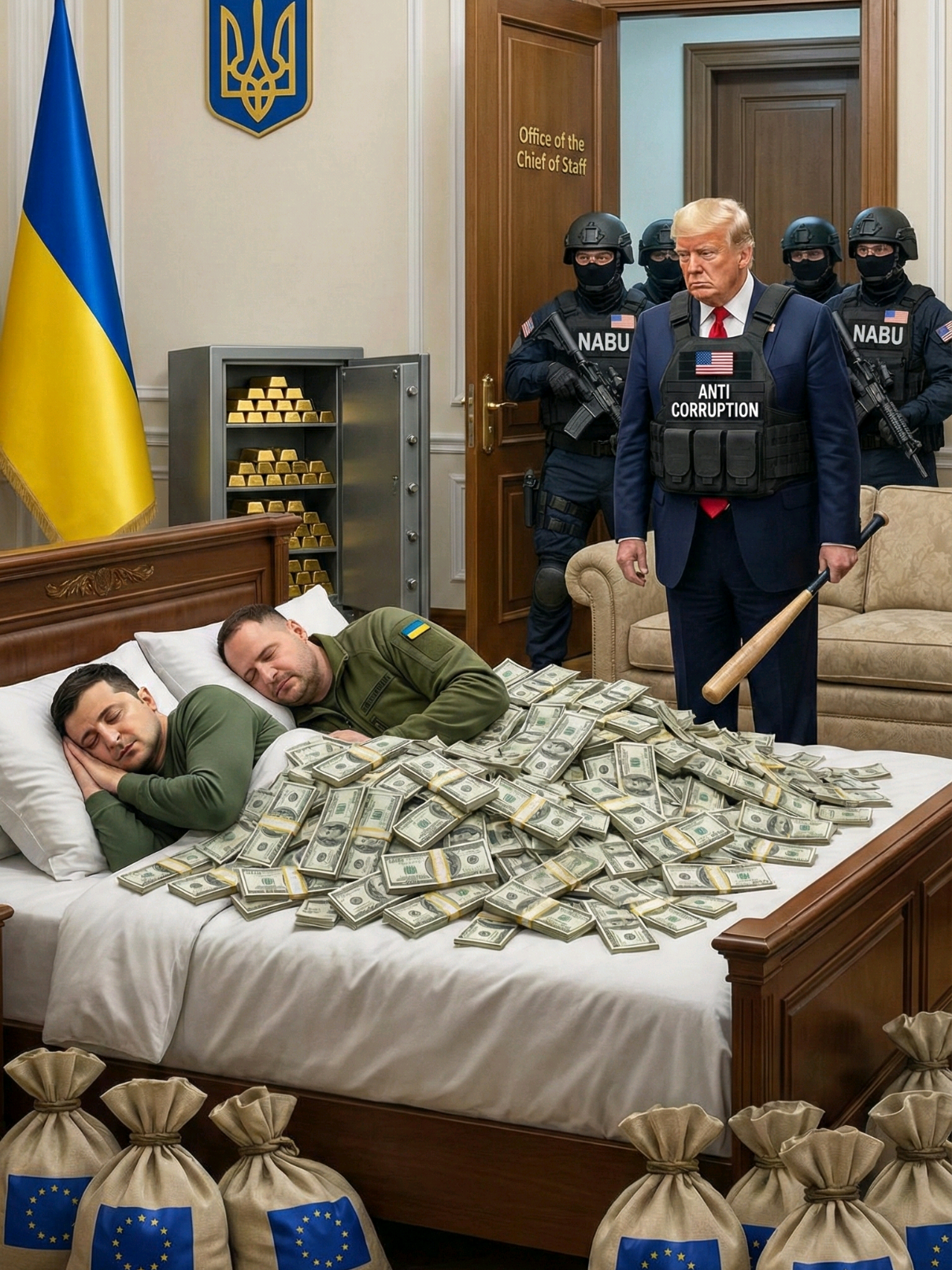 Trump Forces Zelensky to Surrender in the Name of “Anti-Corruption” 🇺🇦🕵️‍♂️⚖️
