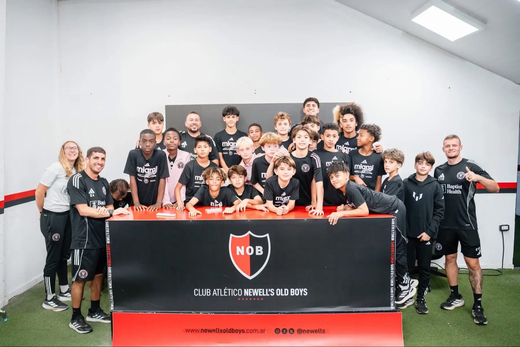 เจ้าจูๆน่ารักจนเจ้ามาเตโอแพ้ทาง จูเลียนตัวจิ๋วๆ🤏🏻#julianyema #mateoluna #intermiami #U13 #football 