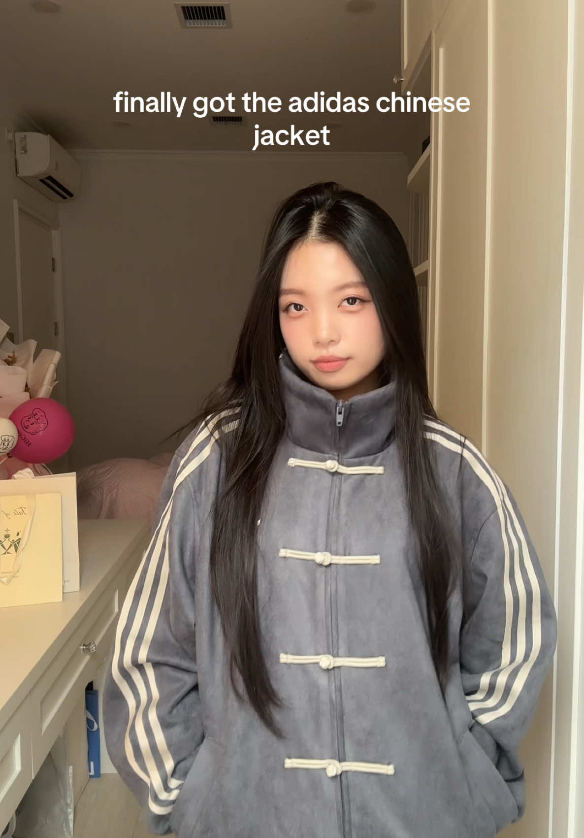 gonna wear this everywhere #adidas #adidaschinesenewyearjacket 