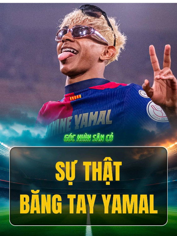 Lý do Yamal luôn đeo băng tay khiến nhiều người bất ngờ. #yamal #barca #bongda 