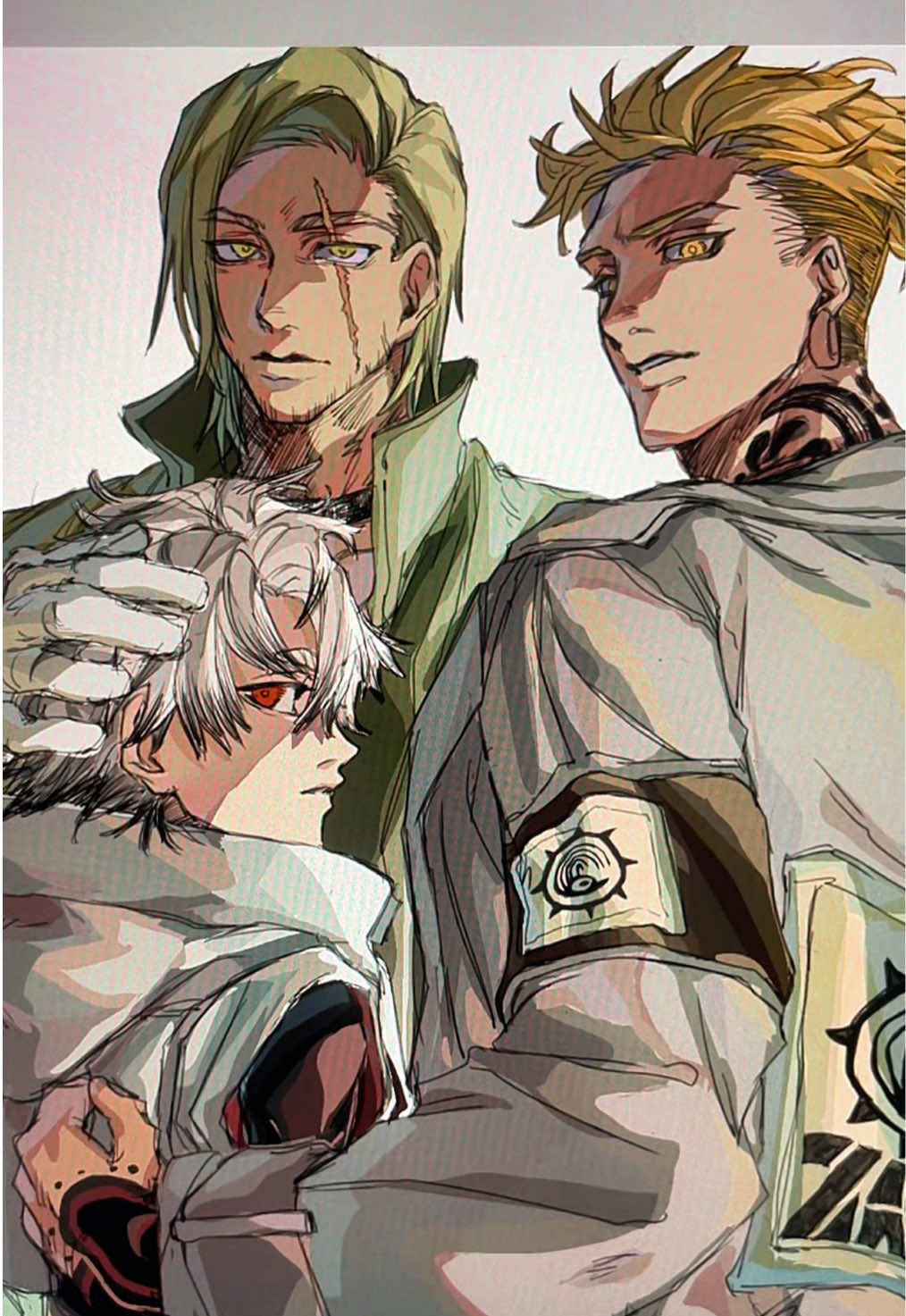 不審なモブおぢ(俺)からルドを守るという存在しない記憶#ガチアクタ #gachiakutaanime #イラスト #fypシ 