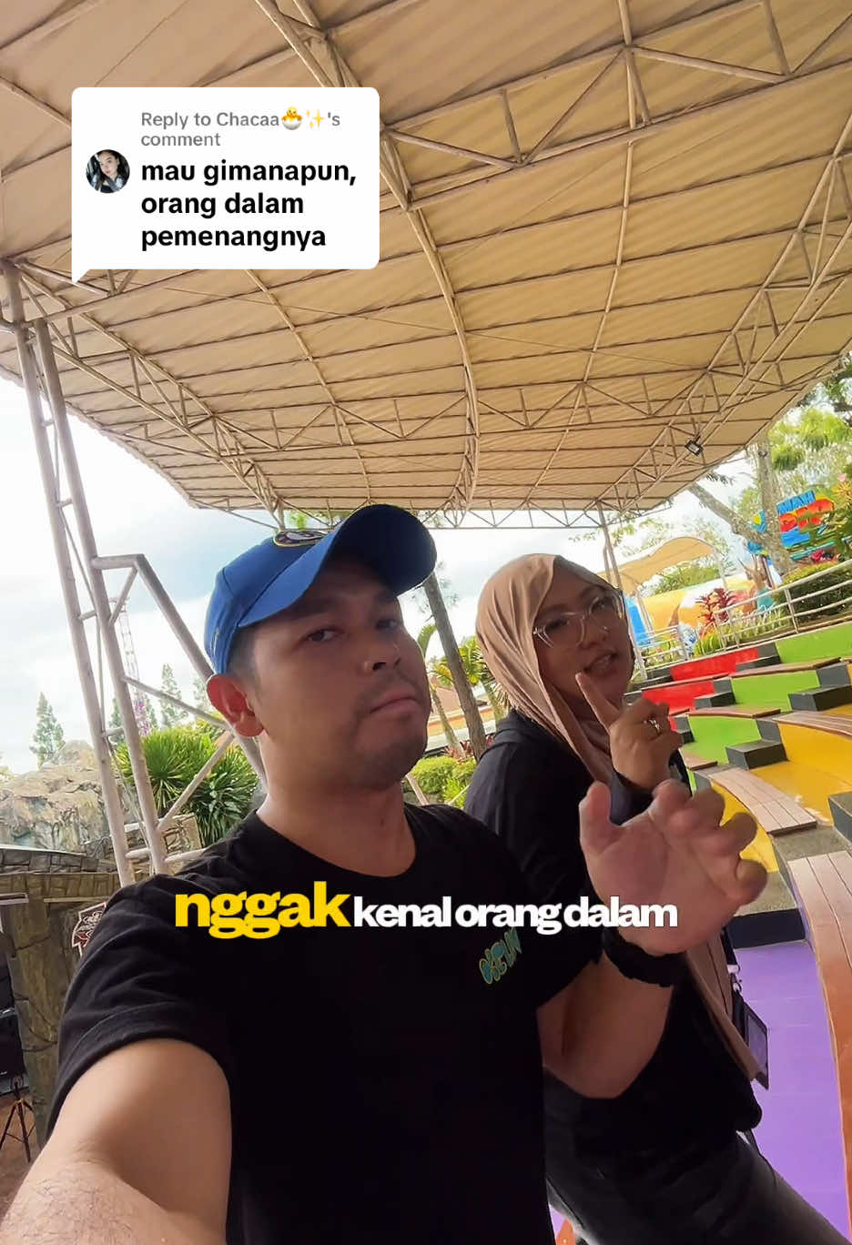 Replying to @Chacaa🐣✨  apa tuh orang dalam ??