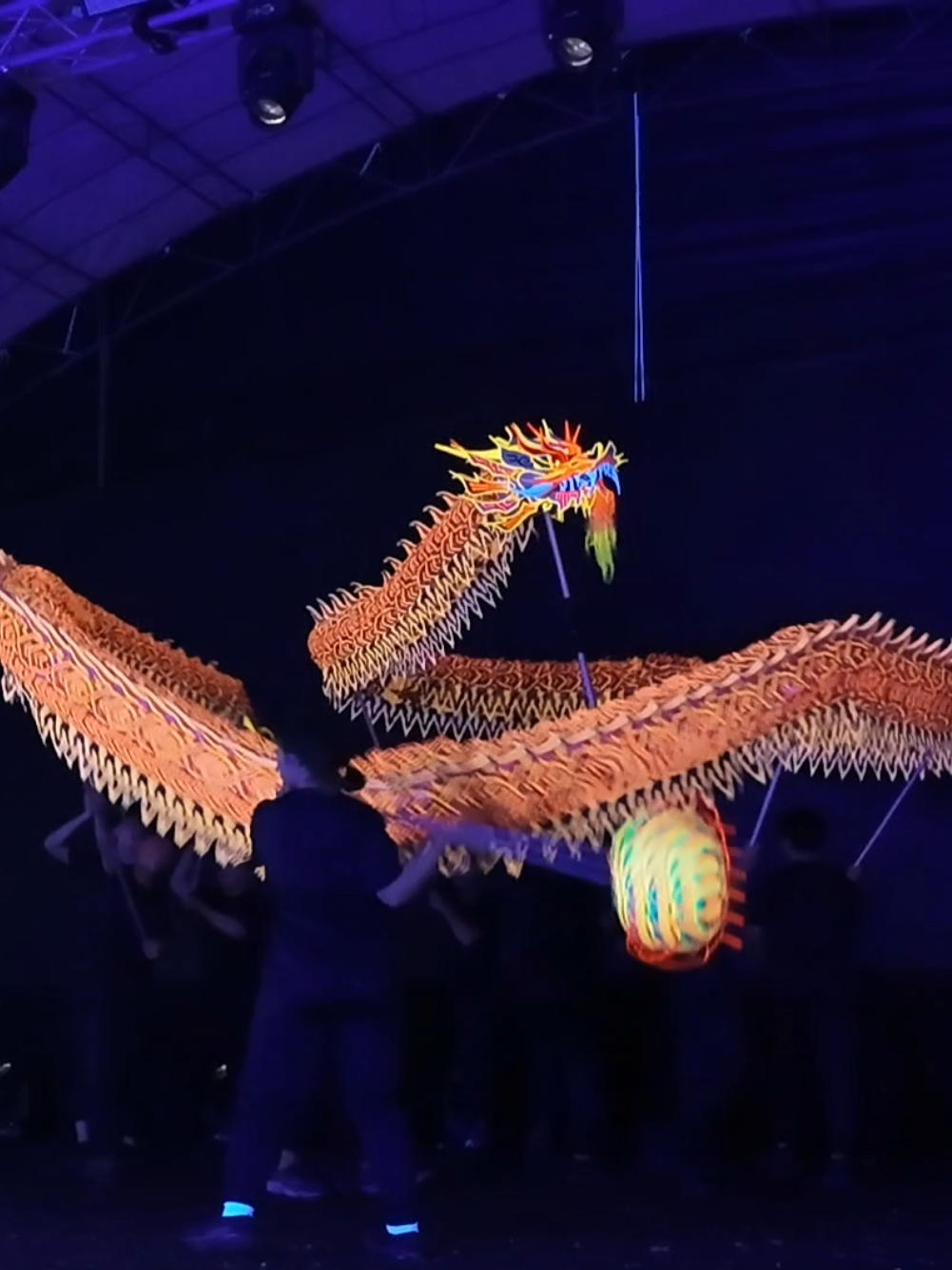 新加坡黃老祖師慈忠會 SWLCSCCA 50th Anniversary 馬來西亞新山福州十邑會馆 Luminous Dragon Dance Performance #singaporeliondance #dragondance #liondance #SG60 