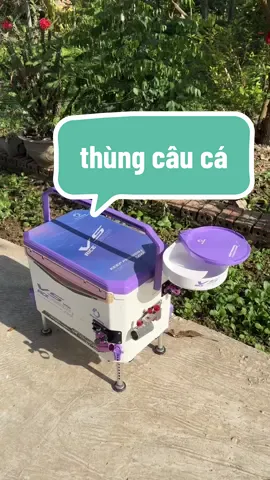 Thùng Câu Cá 30l Fun Pat Có Khay Mồi #cauca #caucagiaitri #ngovanquan68 