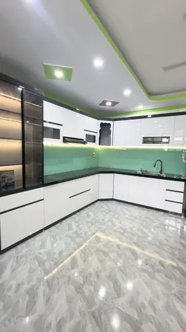 🥰 tàng tàng  👉 Bếp nhựa cánh phủ acrylic cho chị gái bến cát  #tubepbinhduong #tủ_bếp_đẹp #tubepcanhkinh #tubepacrylic #noithat 