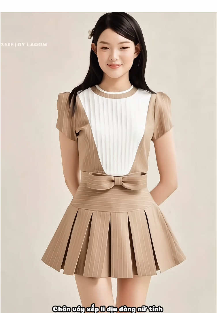 Set tiểu thư dịu dàng siu tôn dáng #thoitrangnu #outfit #thoitrang 