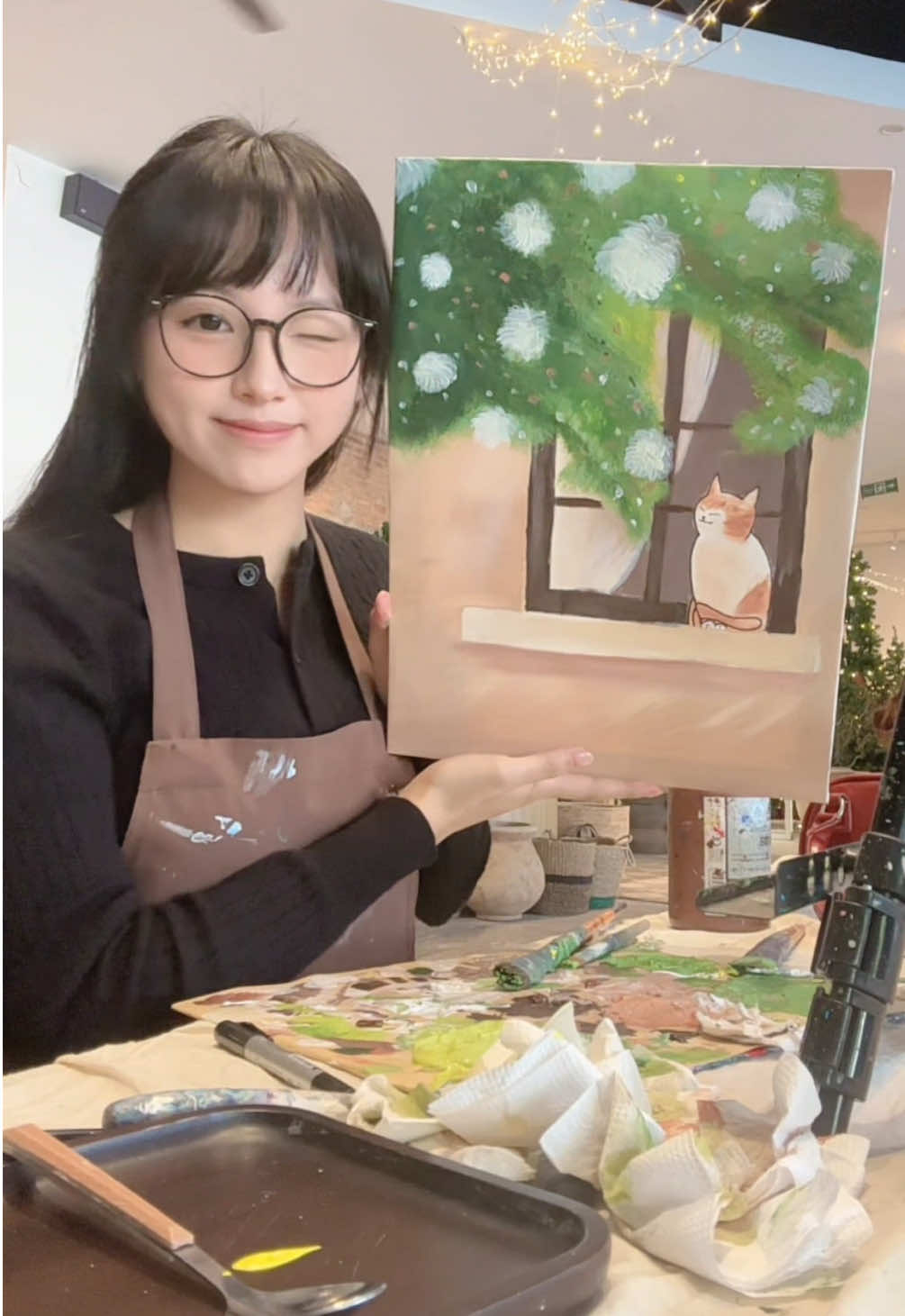 Cuối tuần đi workshop😚 #workshop #Vlog #dailyvlog #acrylicworkshop #capcut 