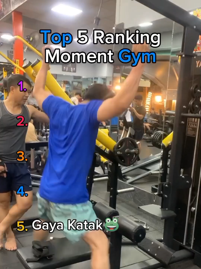 No.4 Sumpah minta di tampol tuh mulut🤣 #gym #lucu #ngakak #top5 #fyp
