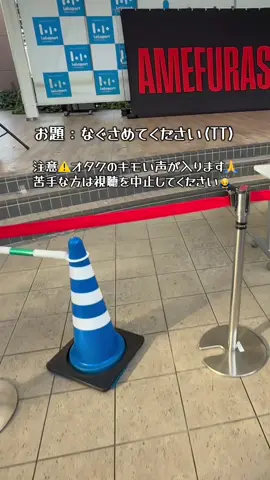 ※注意⚠️撮影者のキモい声が入っています🙏苦手な方は視聴を中止してください🙇‍♂️ お手振り会👋 お題：なぐさめてください(TT)  2025.11.30 Meet The AMEFURASSHI!!2 at ららぽーと横浜  #AMEFURASSHI #MTA2 