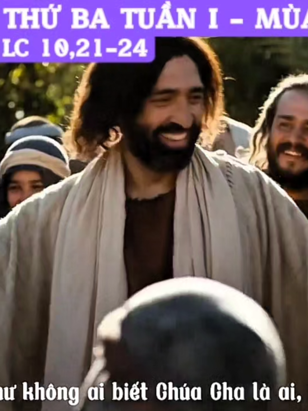 Lời Chúa Thứ Ba Tuần I - Mùa Vọng Năm A Ngày 2/12/2025 ✠Tin Mừng Chúa Giê-su Ki-tô theo thánh Lu-ca. (Lc 10,21-24) #loichua #xuhuong #thinhhanh #loichuamoingay #loichuahomnay 