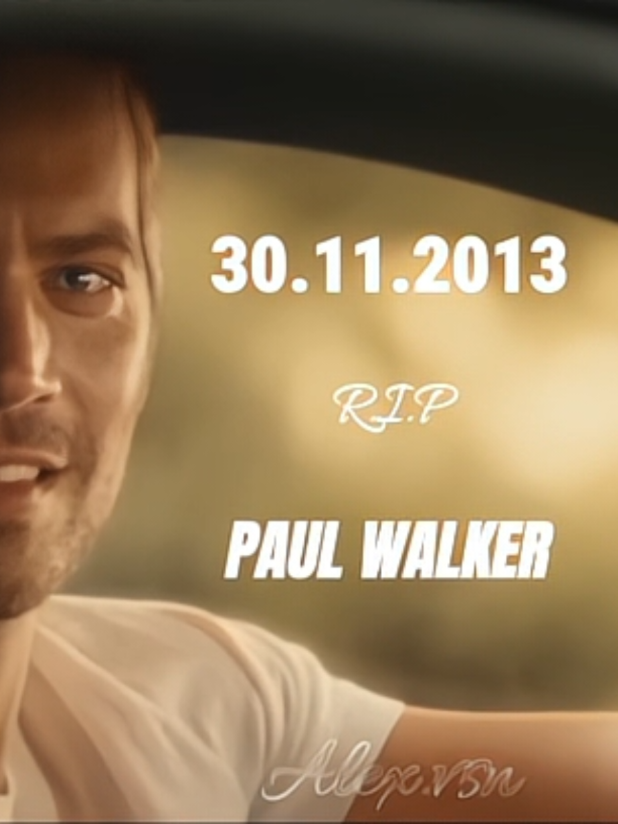Paul Walker [*] 💔 | 12 years without a king 👑😢 30.11.2013  |@Fast & Furious  #paulwalker #fastandfurious #vindiesel #riplegends #rip 