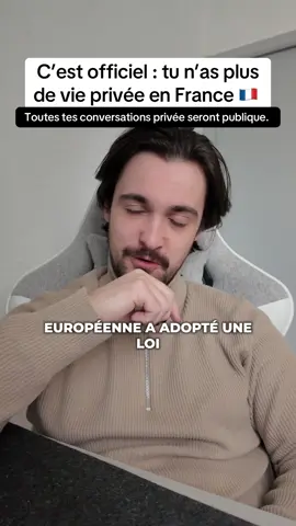 Merci la France pour Chat control ! 