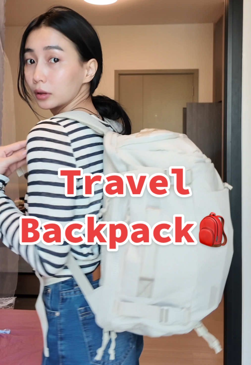 ခရီးသွားရာသီဆိုတော့ကွာ 🤓 #fyp #foryou #travelbackpack #ခရီးသွား #bagsmart 