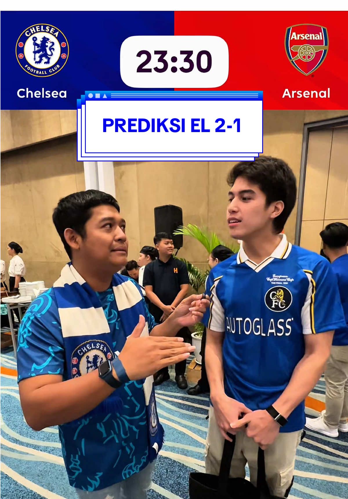 Prediksi @EL Rumi #chelsea vs #arsenal  2-1. Berapa prediksi kalian ???  