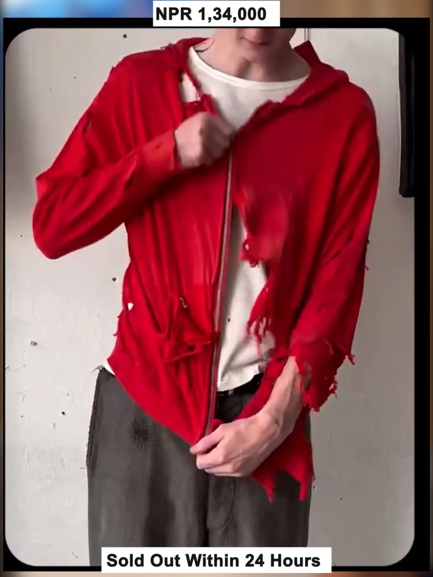 NPR 1.34L Balenciaga Jacket You Already Have ? #business #greynepal #nepal #guchi #prada