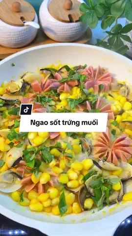 Có Sốt Trứng Muối của Sốt Thanh đặc thơm, mặn ngọt vừa phải chấm cái gì cũng ngon #ancungtiktok #xuhuongtiktok #xuhuong #