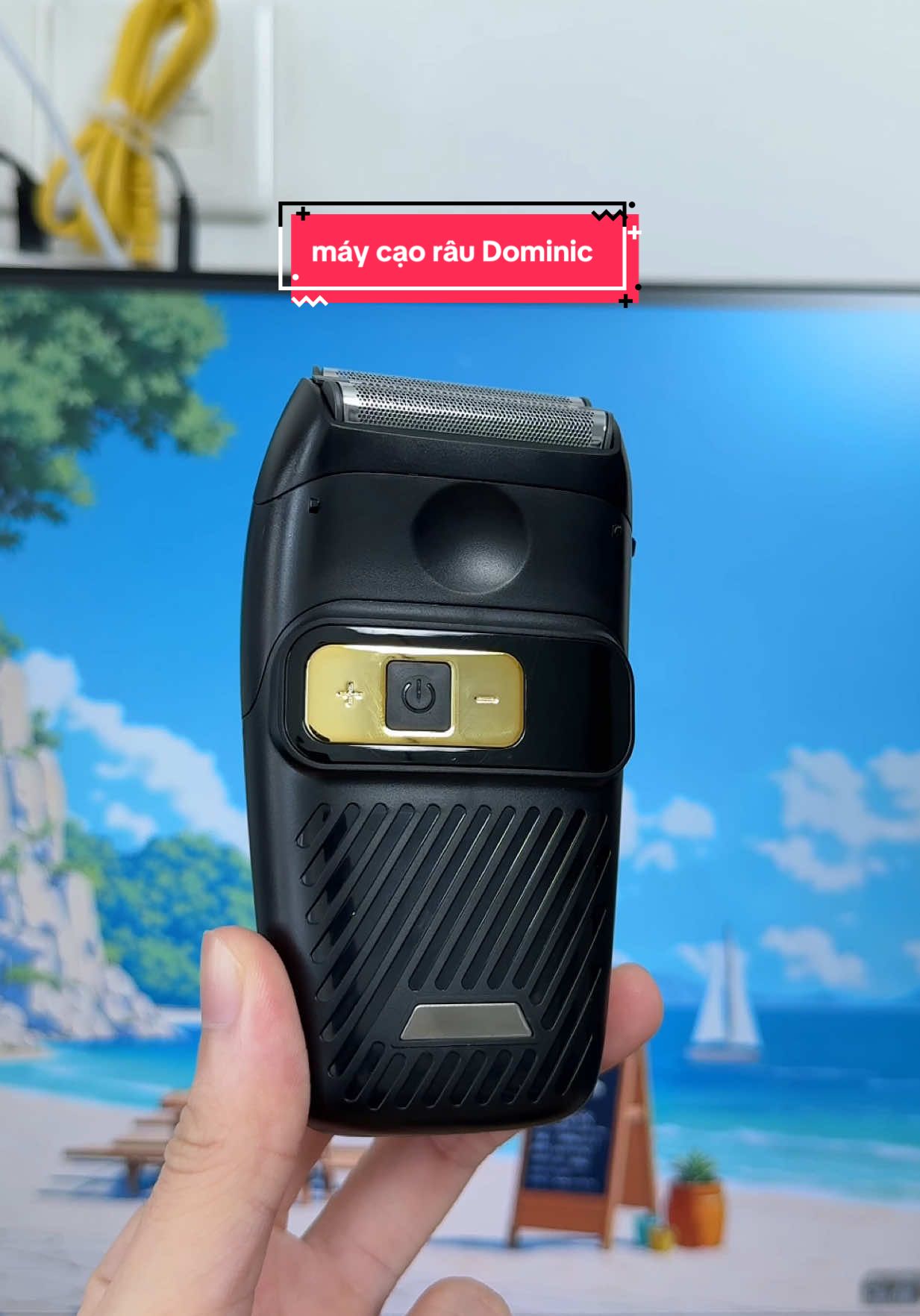 Cạo mượt êm râu cứng hay mềm đều cạo sạch sẽ, hàng chính hãng DOMINIC bảo hành 6 tháng #maycaorau #maycaoraumini #maycaoraudanang #review #hangoriviuu 