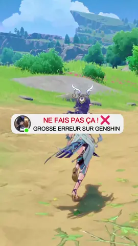 Ne fais pas ça plus grosse erreur Genshin Impact Fr invocations 4 etoiles #genshin #GenshinImpact #hoyoverse #GamingOnTikTok #erreur