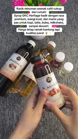 #gkcheritagesirup #syrupminuman #ideminuman #alacafe #gkcheritage 