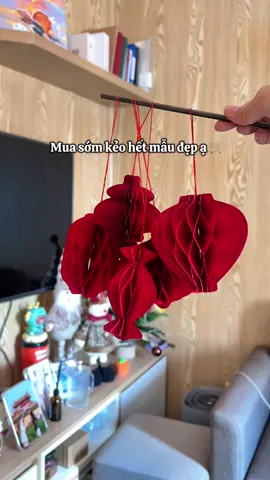 Quả cầu giấy trang trí Tết Bính Ngọ 2026 🎋💃🏼#review #trangtritet #Tet2026 #xuhuong 