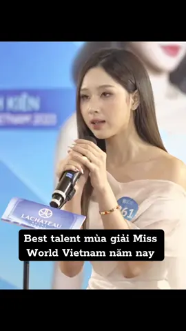 Bạn này có nét của Tiểu Vy nha 🎤🎤 Mong bạn này sẽ đạt được top cao trong mùa Miss World Việt Nam 2025 #missworldvietnam #missworld #beautyqueen #beautyqueenvietnam #trantieuvy 