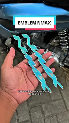emblem nmax titanium original sepasang kanan kiri 🤩 #emblemnmax #titanium #emblemtitanium 