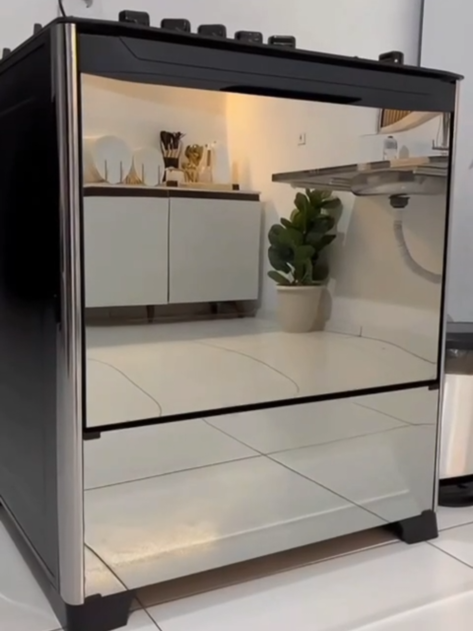 Fogão 5 Bocas Dako Magister Style Mesa de Vidro Bivolt #fogao #fogaomesadevidro #fogaoinox #fogaoespelhado #fogao5bocas 