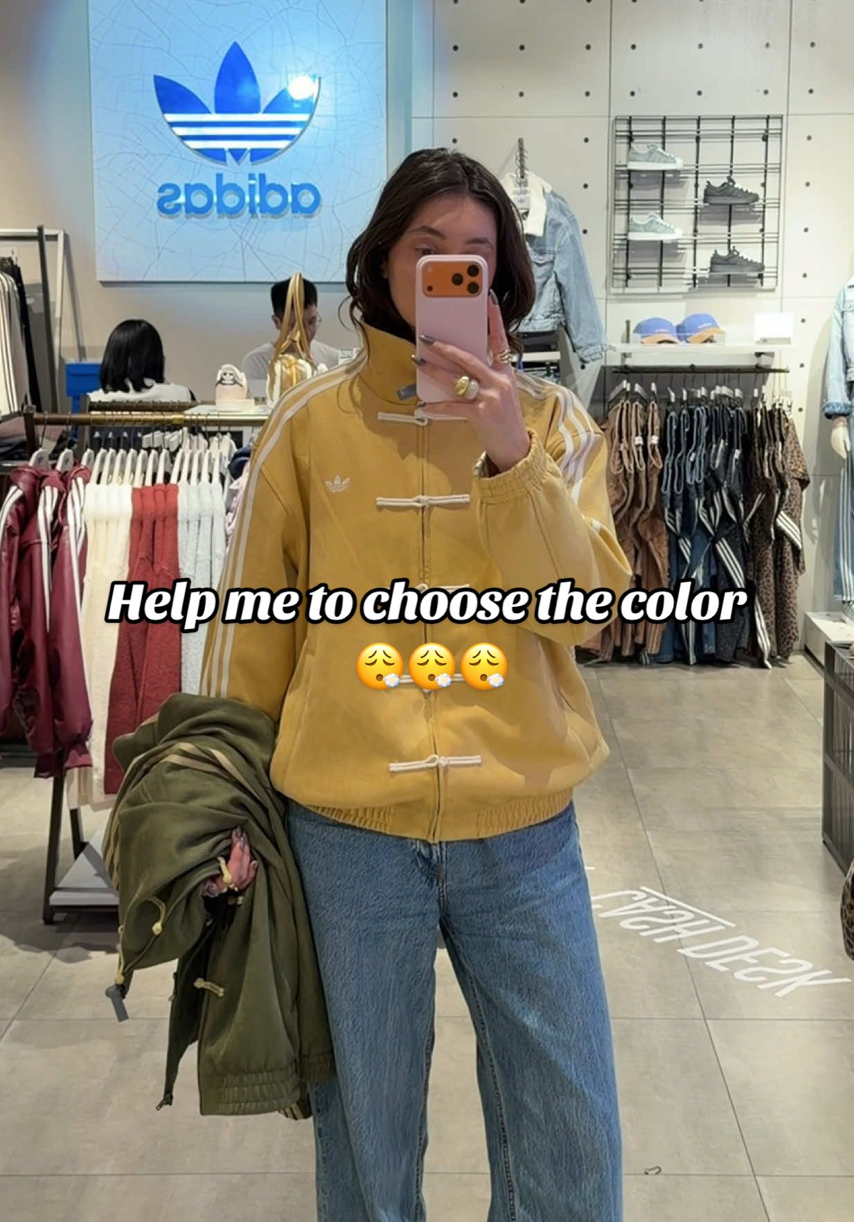 Omg they dropped more colors today and I’m totally lost which one should I get 😩😩😩  All colors are sooooo coool, I’m obsessed  #adidas #adidaschinesenewyearjacket #adidaschinajacket #adidaschinesenewyear 