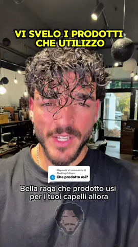 Risposta a @Abiding Citizen  vabbé dai ve lo dico #cribombobarber #consiglisuicapelli #ricci