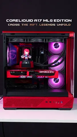 Unboxing the CORELIQUID A17 MLG EDITION Powerful cooling with a display that highlights your legendary setup. 💪 Get your exclusive #MLG figure and summon the dragon’s blessing! >>[link in bio]