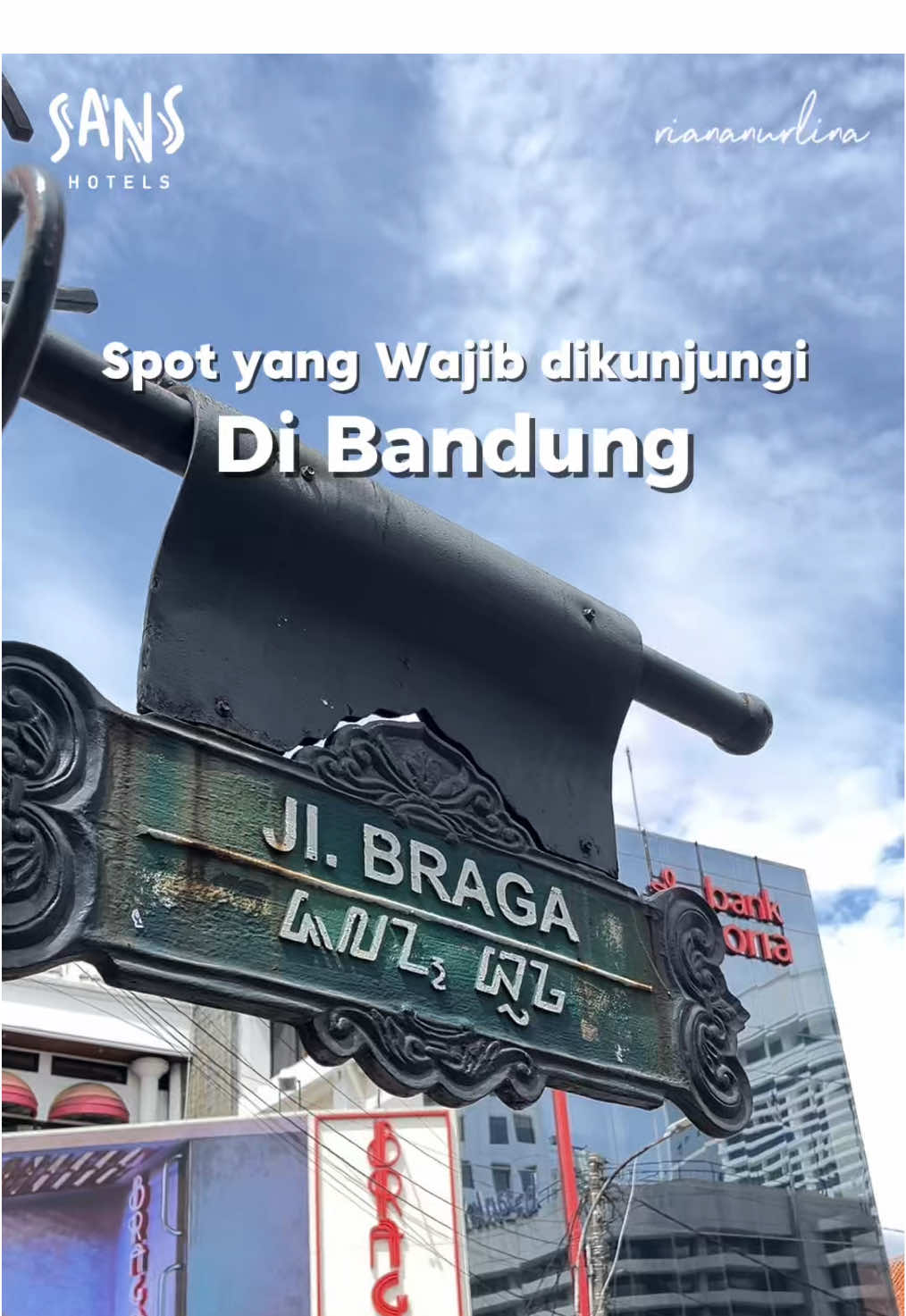 Halo Sans Peeps! Braga dan Asia Afrika memang jadi spot yang wajib dikunjungi saat ke Bandung. Suasananya tenang, vibe klasiknya kerasa banget, dan bangunan bersejarahnya bikin jalan santai di area ini selalu terasa menyenangkan. Setelah keliling seharian, enak banget kalau bisa balik ke tempat stay yang tenang dan nyaman. Sans Vibes Hotel Malabar bisa jadi pilihan ✨ Untuk booking juga mudah, cukup lewat aplikasi RedDoorz. Jangan lupa pakai kode YUKNGINEP biar lebih hemat 💙 #BerkeSANS #RedDoorz #SansVibesHotelMalabar 