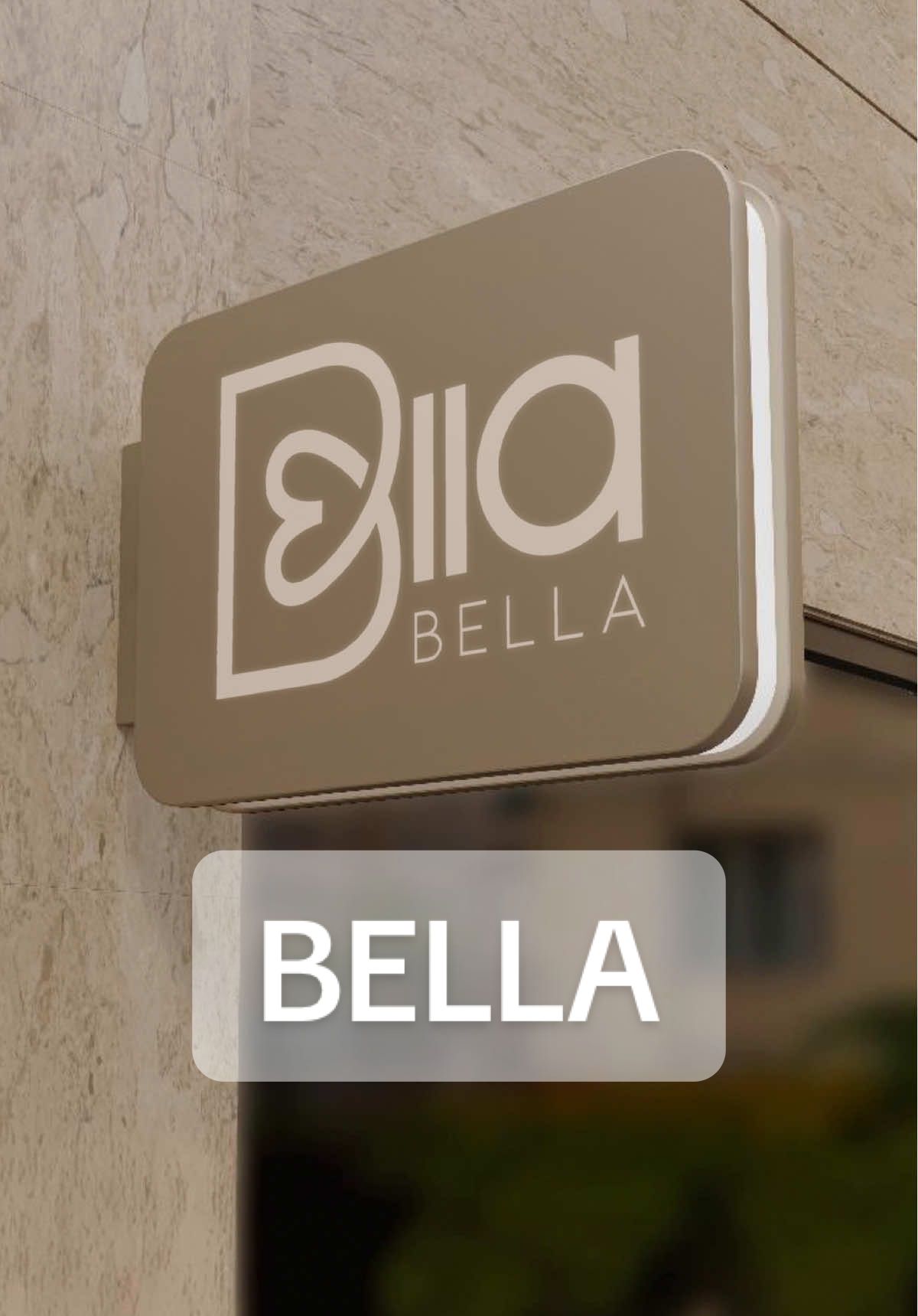 Replying to @bellamoran1  #Bella #logo #logodesign #logotipo 