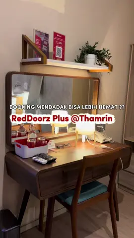bahkan di kondisi kepepet pun masih bisa dapet harga diakon pake kode promo dari RedDoorz !!! Dan gua pilih RedDoorz plus @Thamrin #RedTravellers #BukaSemuaPintu #RedDoorz #staycationThamrin