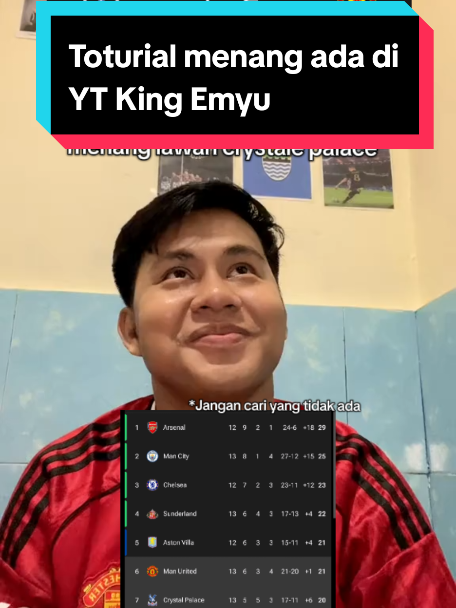 Tutorial sudah dibuat silahkan dicontoh #kingemyu #manchesterunited #Epl 
